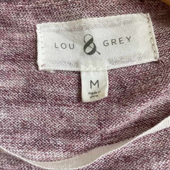 Lou & Grey Super Soft plain Purple Cardigan - Picture 3 of 5